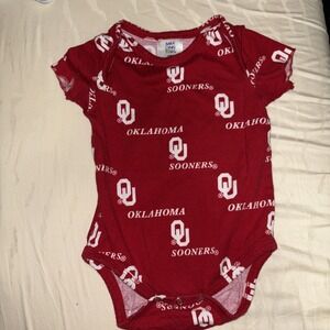 Sara Lynn Togs OU Sooners Football 3/6Mon One Piece Unisex